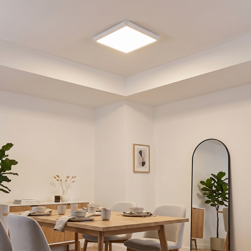 Brilagi - LED Stropné svietidlo ESTELA SQUARE LED/24W/230V 31x31 cm biela