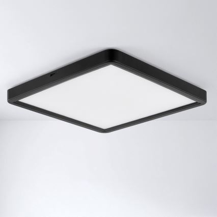 Brilagi - LED stropné svietidlo ESTELA SQUARE LED/24W/230V 31x31 cm čierna