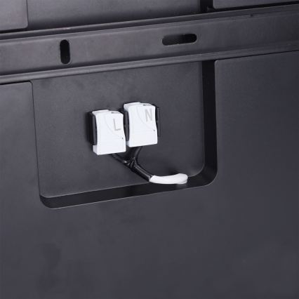 Brilagi - LED stropné svietidlo ESTELA SQUARE LED/24W/230V 31x31 cm čierna