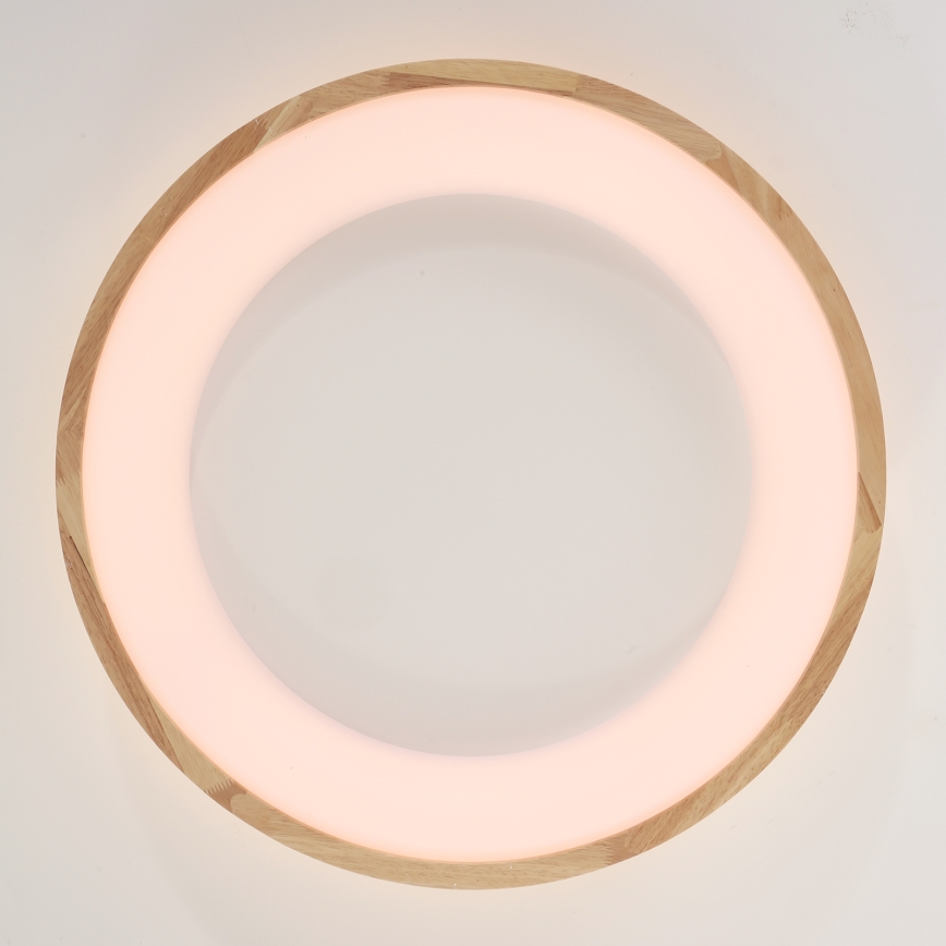 Brilagi - LED stropné svietidlo FALCON WOOD LED/40W/230V 3000/4000/6000K pr. 60 cm drevené