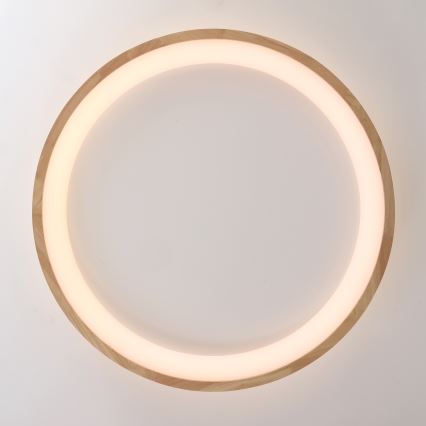 Brilagi - LED stropné svietidlo FALCON WOOD LED/60W/230V 3000/4000/6000K priemer 80 cm, drevené