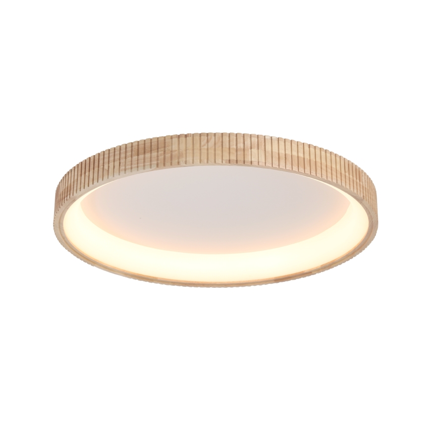 Brilagi - LED stropné svietidlo FALCON WOOD MODERN LED/60W/230V 3000/4000/6000K, priemer 80 cm, drevený dizajn