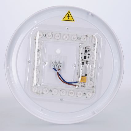Brilagi - LED stropné svietidlo FLOCO LED/24W/230V priemer 30 cm dekor dreva/čierna