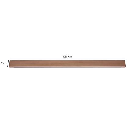BRILAGI - LED Stropné svietidlo GARDALINE LED/90W/230V 120 cm dub