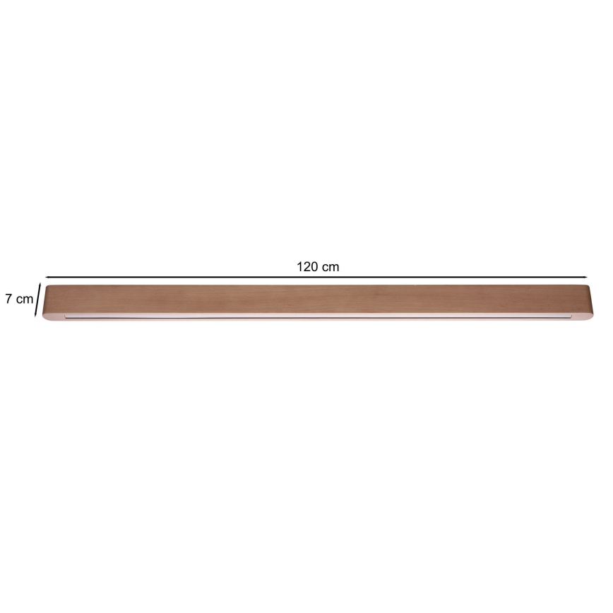 BRILAGI - LED Stropné svietidlo GARDALINE LED/90W/230V 120 cm dub