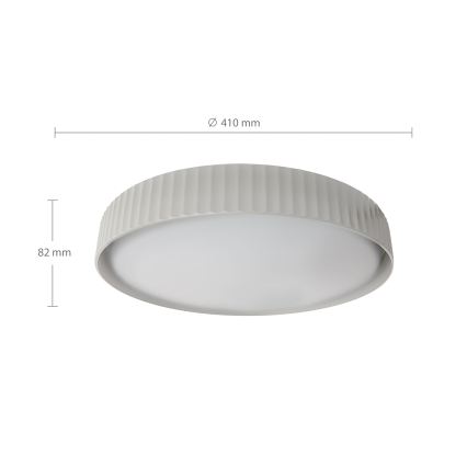 Brilagi - LED stropné svietidlo LUCIA LED/24W/230V pr. 31 cm biela