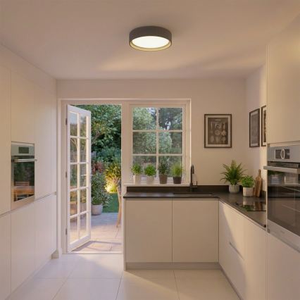 Brilagi - LED stropné svietidlo LUCIA LED/24W/230V priemer 31 cm sivá