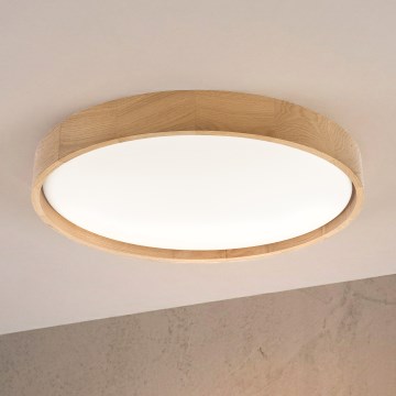 Brilagi - LED stropné svietidlo MANAROLA PLAIN LED/36W/230V 3000K pr. 48 cm dub