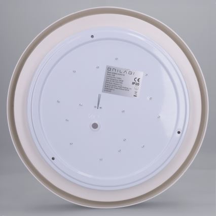 Brilagi - LED stropné svietidlo MATTEO LED/24W/230V pr. 31 cm taupe
