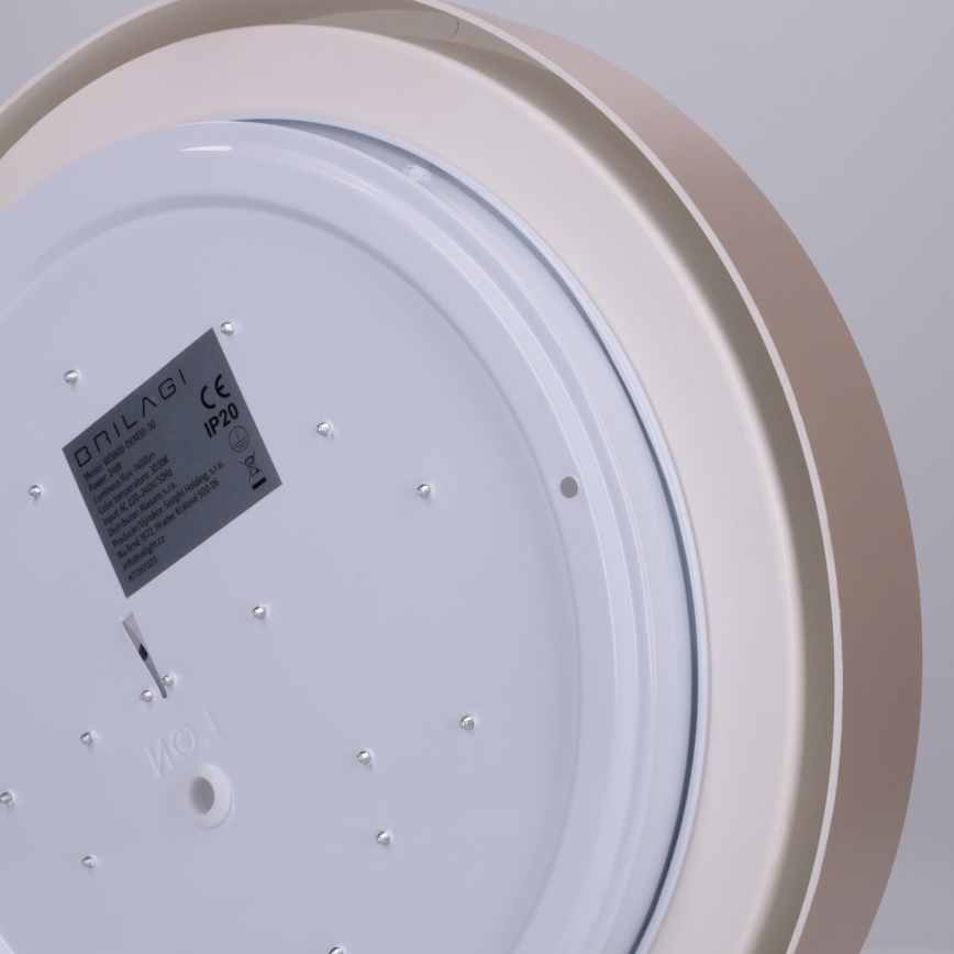 Brilagi - LED stropné svietidlo MATTEO LED/24W/230V pr. 31 cm taupe