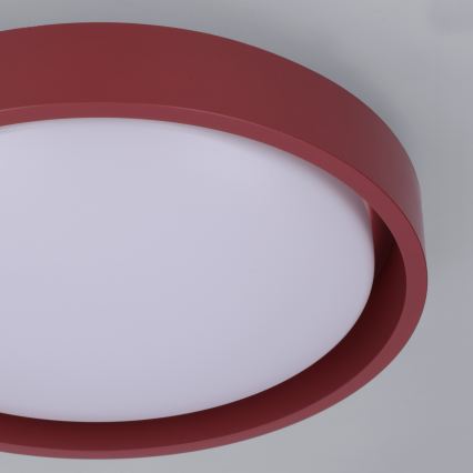 Brilagi - LED stropné svietidlo MATTEO LED/24W/230V priemer 31 cm červené