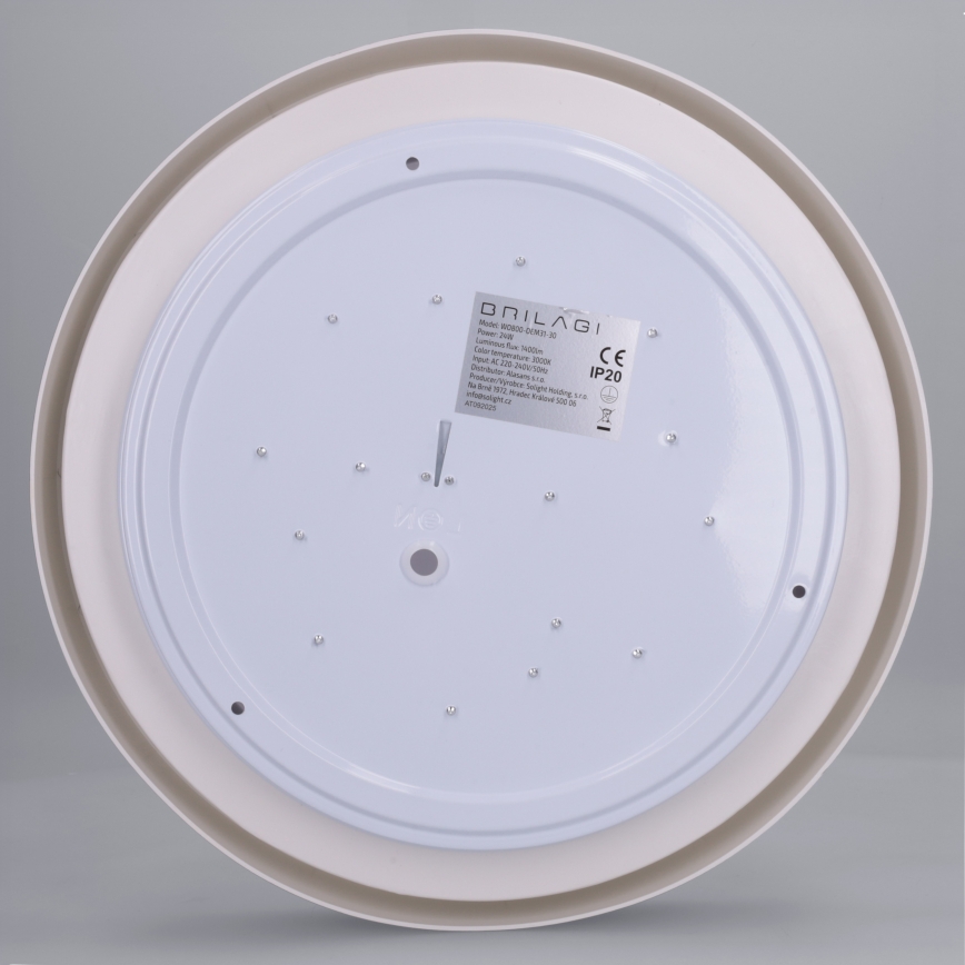Brilagi - LED stropné svietidlo MATTEO LED/24W/230V priemer 31 cm červené