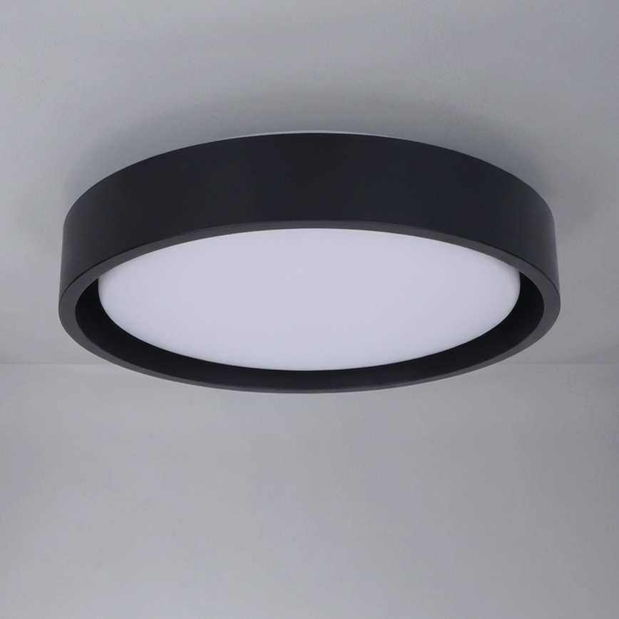 Brilagi - LED stropné svietidlo MATTEO LED/24W/230V priemer 31 cm čierna