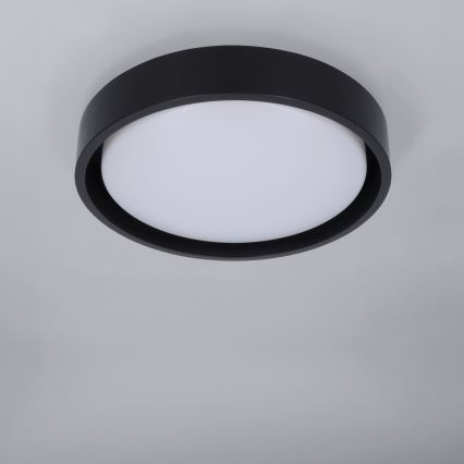 Brilagi - LED stropné svietidlo MATTEO LED/24W/230V priemer 31 cm čierna