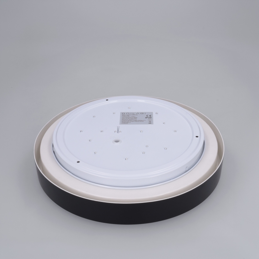 Brilagi - LED stropné svietidlo MATTEO LED/24W/230V priemer 31 cm čierna
