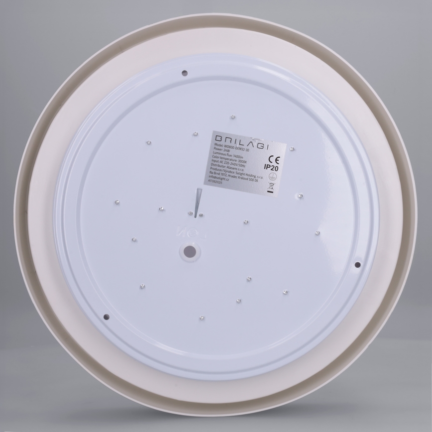 Brilagi - LED stropné svietidlo MATTEO LED/24W/230V Ø 31 cm zelené