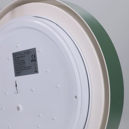 Brilagi - LED stropné svietidlo MATTEO LED/24W/230V Ø 31 cm zelené