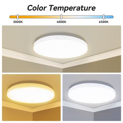 Brilagi - LED stropné svietidlo MILKY WAY LED/24W/230V 3000/4000/6500K pr. 38 cm