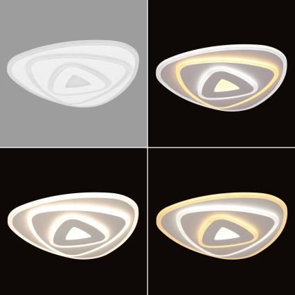 Brilagi - LED stmievateľné stropné svietidlo MODERN MINI LED/45W/230V 3000-6000K 30x30 cm + diaľkové ovládanie