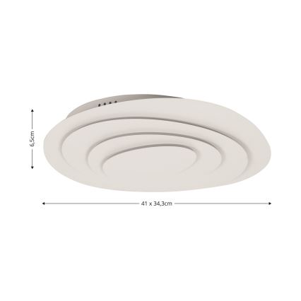 Brilagi - LED Stmievateľné stropné svietidlo MODERN MINI LED/48W/230V 3000-6000K 41x34,3 cm + diaľkové ovládanie