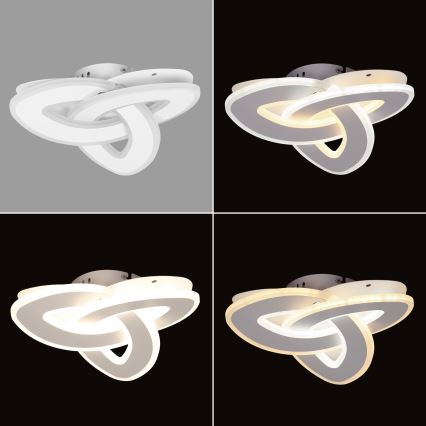 Brilagi - LED Stmievateľné stropné svietidlo MODERN MINI LED/49W/230V 3000/4000/6000K + diaľkové ovládanie