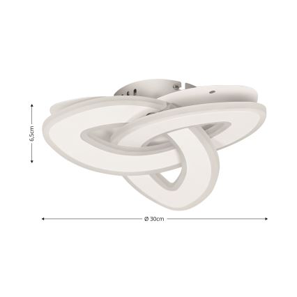 Brilagi - LED Stmievateľné stropné svietidlo MODERN MINI LED/49W/230V 3000/4000/6000K + diaľkové ovládanie