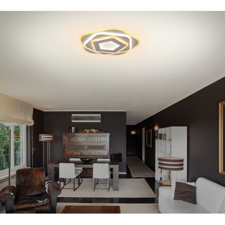 Brilagi - LED Stmievateľné stropné svietidlo MODERN MINI LED/53W/230V 3000/4000/6000K + diaľkové ovládanie