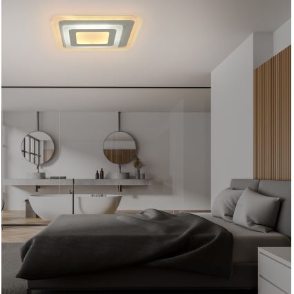 Brilagi - LED stmievateľné stropné svietidlo MODERN MINI LED/65W/230V 3000-6000K 37x37 cm + diaľkové ovládanie