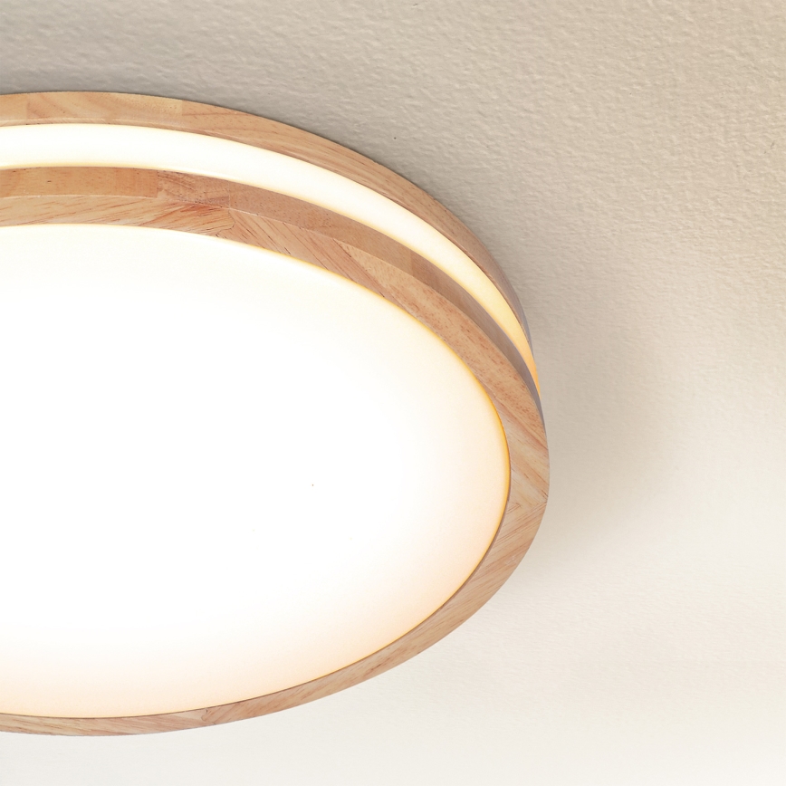 Brilagi - LED Stropné svietidlo MOLINA LED/24W/230V dub pr. 29 cm