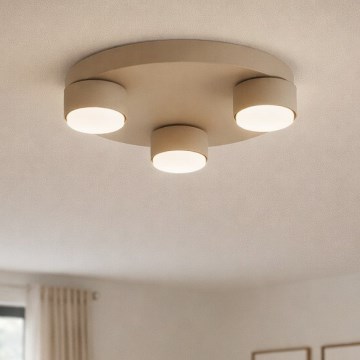 Brilagi - LED stropné svietidlo MONO 3xGX53/12W/230V pr. 30 cm béžová