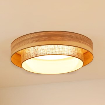 Brilagi - LED Stropné svietidlo MONTANA BOHO LED/26W/230V pr. 60 cm hnedá