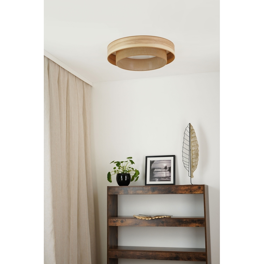 Brilagi - LED Stropné svietidlo MONTANA BOHO LED/26W/230V pr. 60 cm hnedá