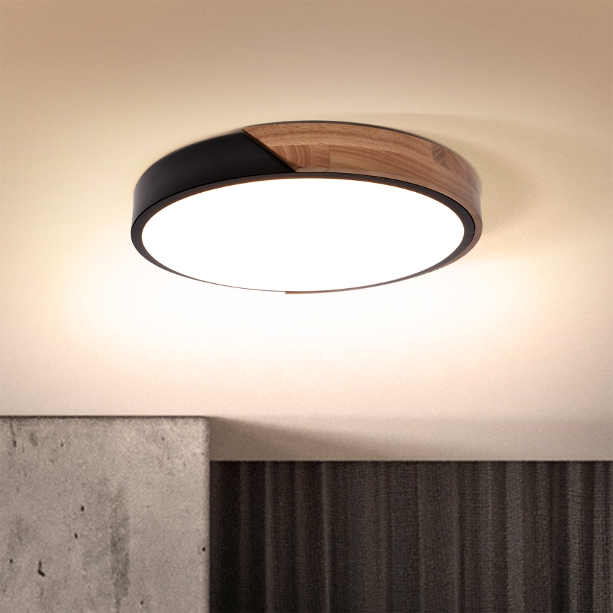 Brilagi - LED Stropné svietidlo PILANA LED/24W/230V dub pr. 30 cm