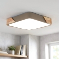 BRILAGI - LED stropné svietidlo PILANA SQUARE LED/24W/230V dub/béžová 32x32 cm