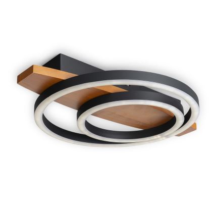 BRILAGI - LED stropné svietidlo PLANK LED/28W/230V 4000K 30x40 cm, drevené