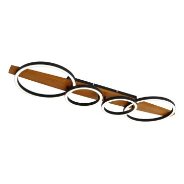 Brilagi - LED stropné svietidlo PLANK LED/35W/230V 4000K 30x100 cm drevo