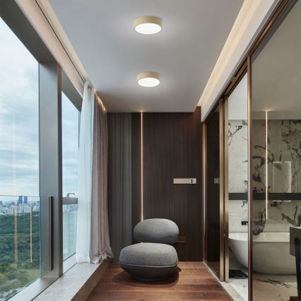 Brilagi - LED Stropné svietidlo POOL LED/18W/230V 3000/4500/6000K pr. 20 cm béžová