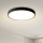 Brilagi - LED stropné svietidlo POOL, 60 W, 230 V, 3000/4500/6000 K, priemer 60 cm, čierne
