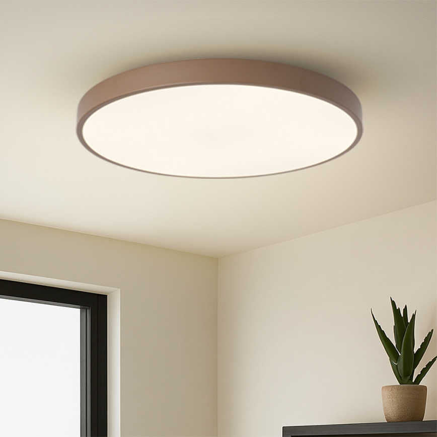 Brilagi - LED stropné svietidlo POOL LED/100W/230V 3000/4000/6000K priemer 80 cm hnedé