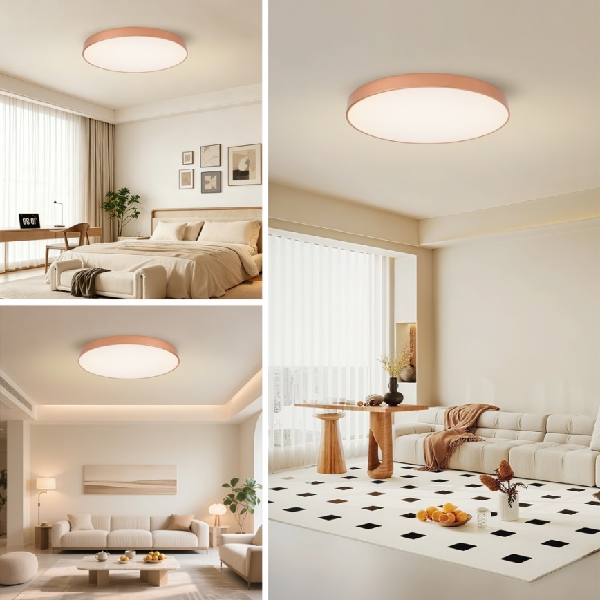 BRILAGI - LED stropné svietidlo POOL LED/100W/230V 3000/4000/6000K priemer 80 cm medené