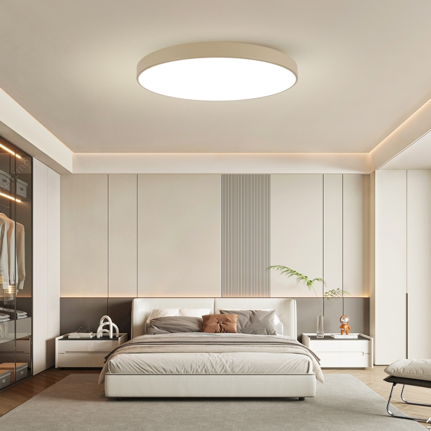 Brilagi - LED stropné svietidlo POOL LED/128W/230V 3000/4000/6000K pr. 100 cm béžová