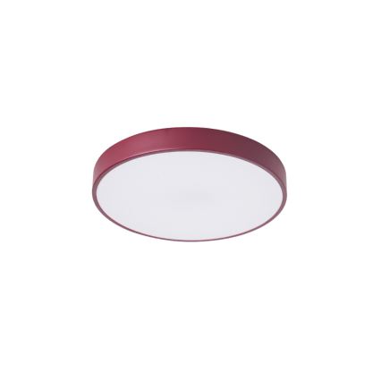 Brilagi - LED stropné svietidlo POOL LED/36W/230V 3000/4000/6000K, priemer 30 cm, bordové