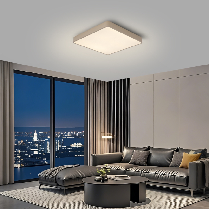 Brilagi - LED stropné svietidlo POOL LED/36W/230V 3000/4500/6000K 40x40 cm béžové