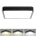 Brilagi - LED Stropné svietidlo POOL LED/36W/230V 3000/4500/6000K 40x40 cm čierna