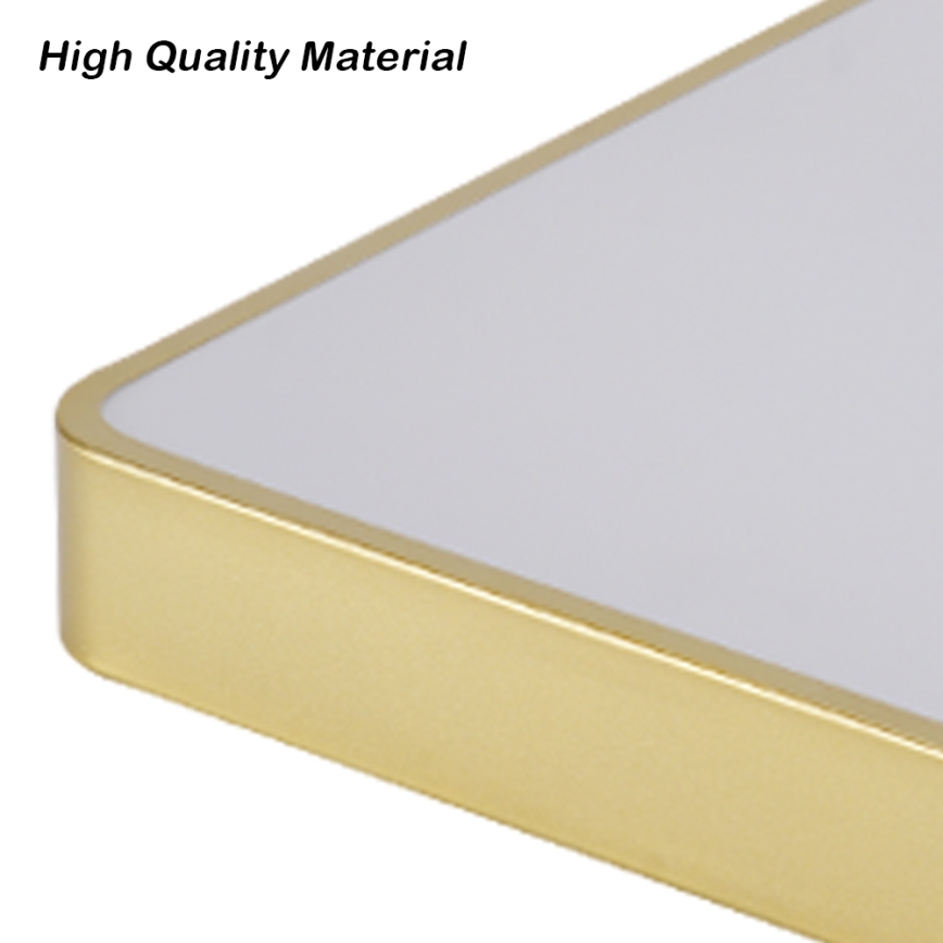 Brilagi - LED stropné svietidlo POOL LED/36W/230V 3000/4500/6000K 40x40 cm zlaté