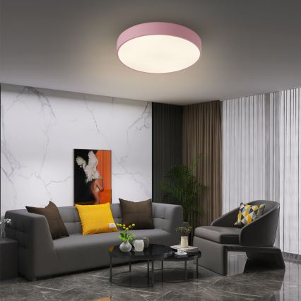 Brilagi - LED stropné svietidlo POOL LED/48W/230V 3000/4000/6000K pr. 40 cm ružová