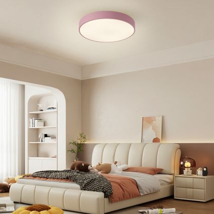 Brilagi - LED stropné svietidlo POOL LED/48W/230V 3000/4000/6000K pr. 40 cm ružová