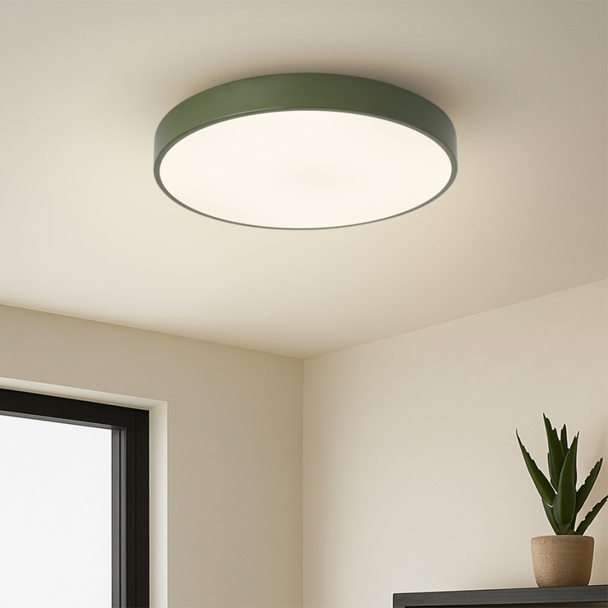 Brilagi - LED Stropné svietidlo POOL LED/48W/230V 3000/4000/6000K Ø 40 cm zelené