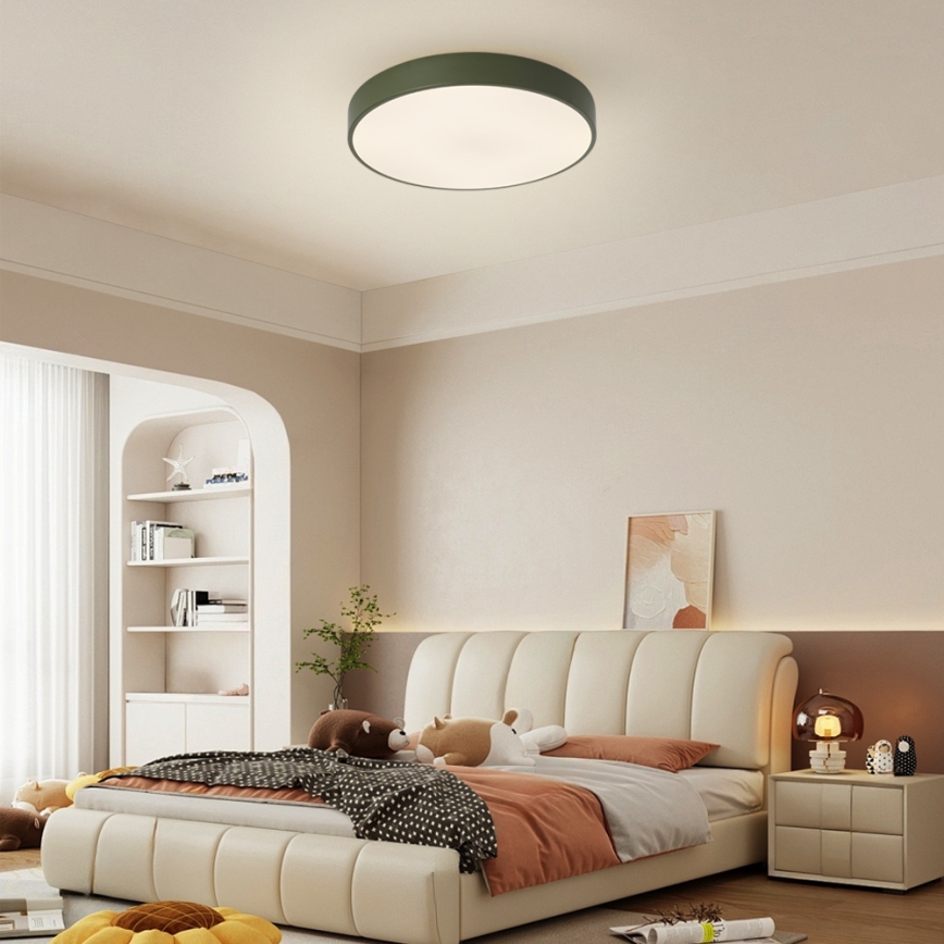 Brilagi - LED Stropné svietidlo POOL LED/48W/230V 3000/4000/6000K Ø 40 cm zelené