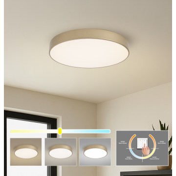 BRILAGI - LED stropné svietidlo POOL LED, 60 W, 230 V, 3000/4000/6000 K, priemer 50 cm, zlaté
